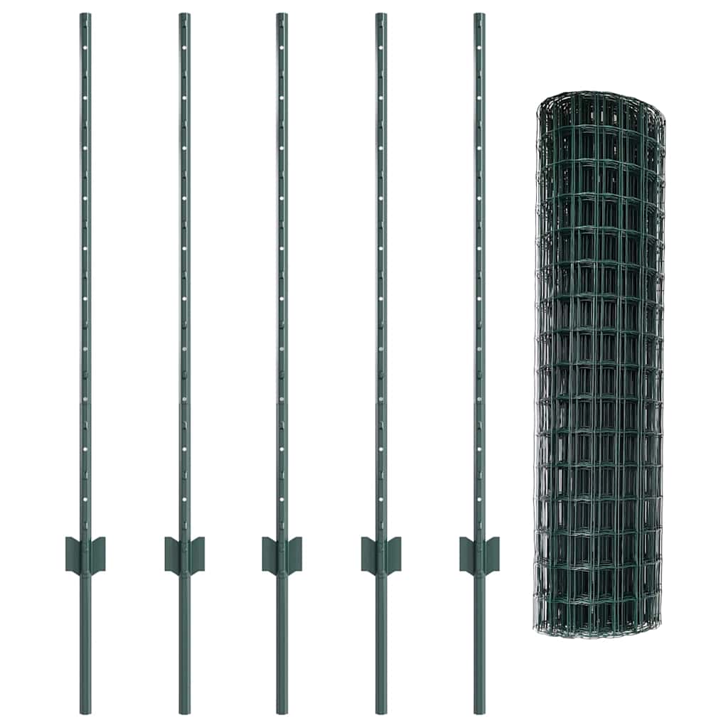 Zavarena žičana ograda 10 x 1 m (Š x V) Čelik premazan PVC-om