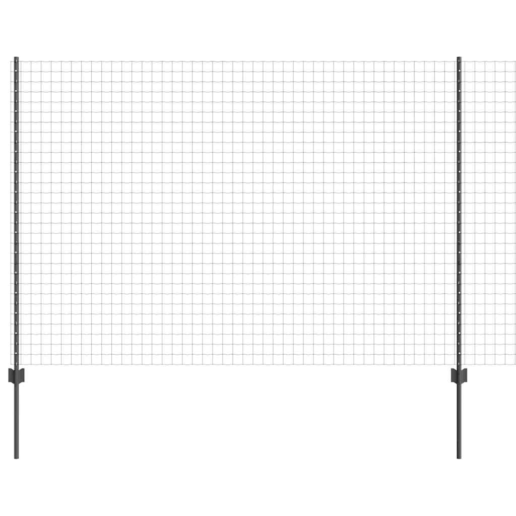 Zavarena žičana ograda 10 x 1,6 m (Š x V) Čelik premazan PVC-om