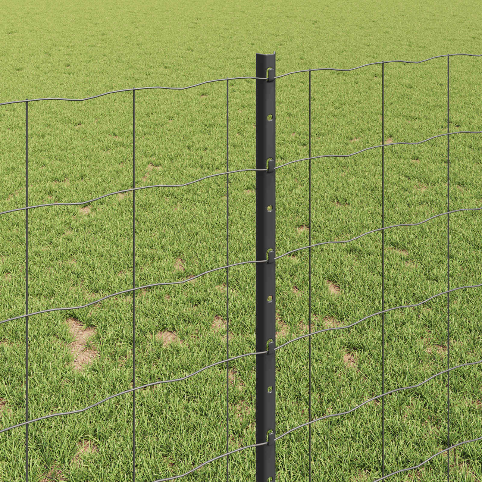 Zavarena žičana ograda 25 x 1 m (Š x V) Čelik premazan PVC-om