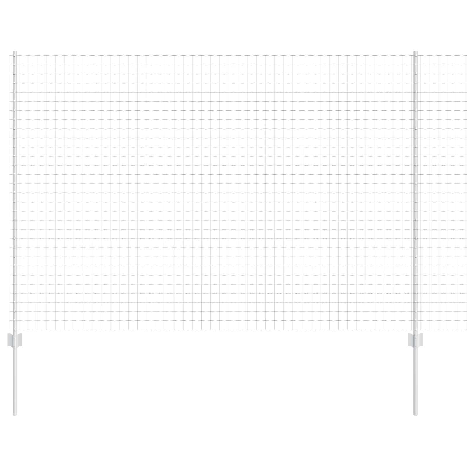 Zavarena žičana ograda 10 x 1,5 m (Š x V) Vruće pocinčani čelik