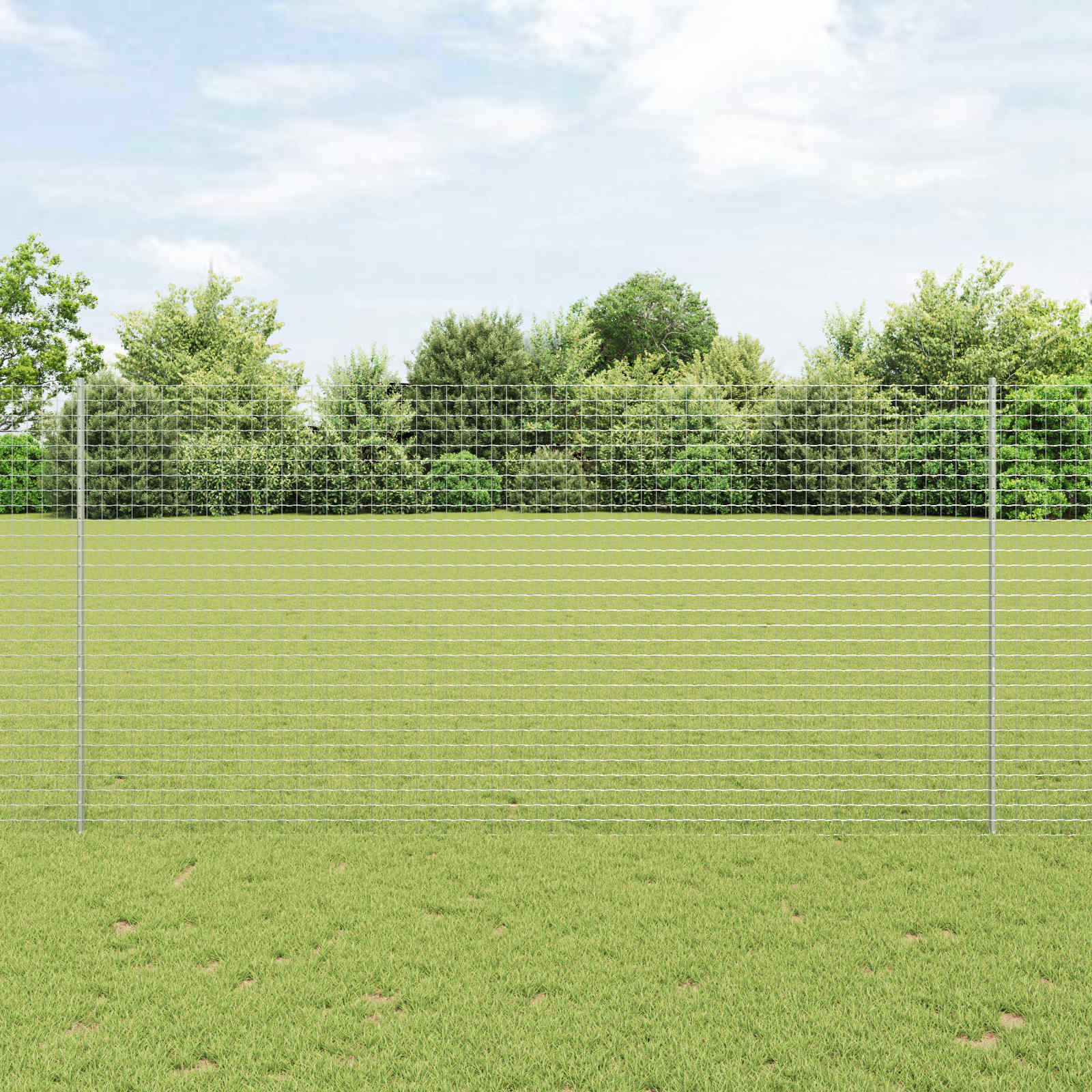 Zavarena žičana ograda 10 x 1,6 m (Š x V) Vruće pocinčani čelik