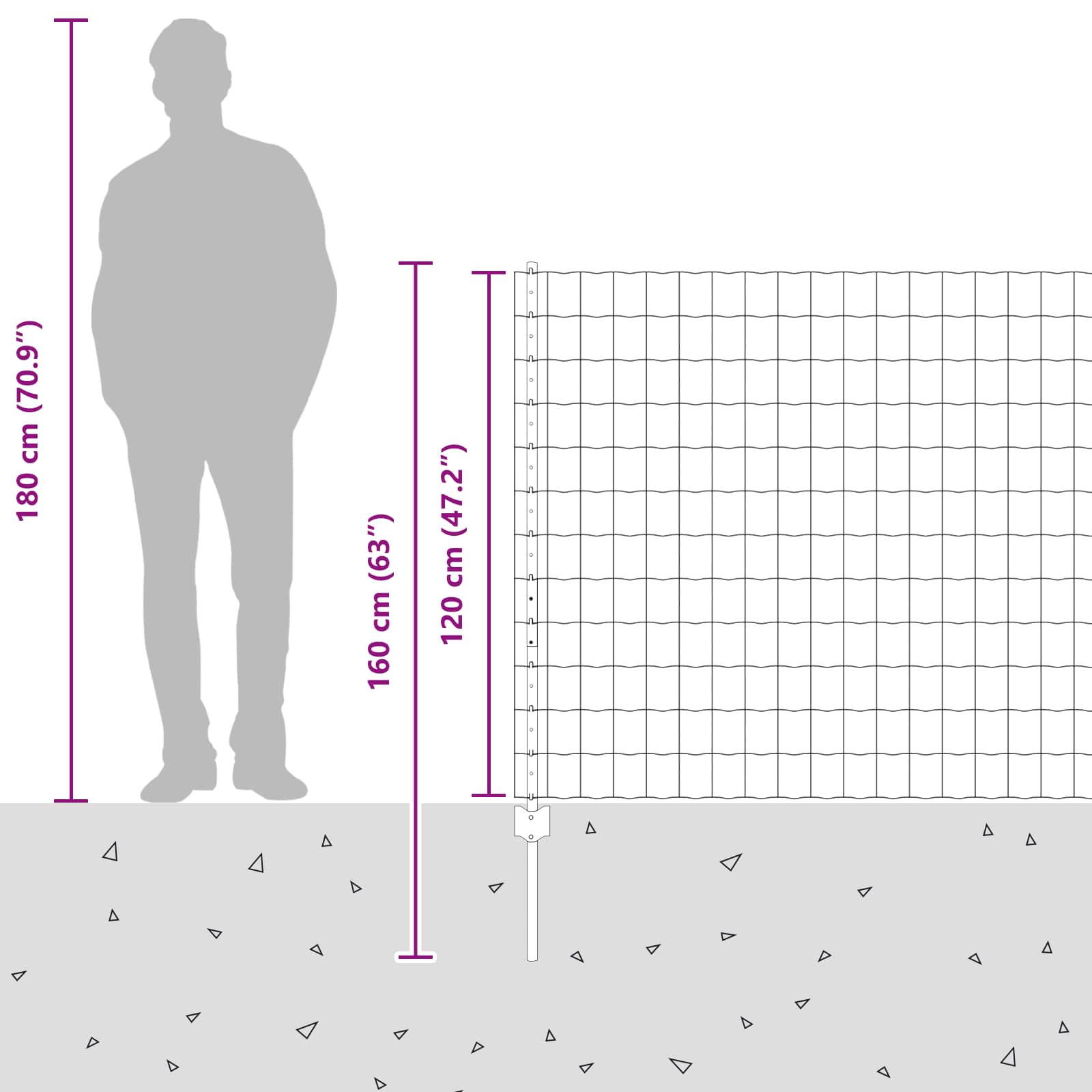 Zavarena žičana ograda 25 x 1,2 m (Š x V) Vruće pocinčani čelik