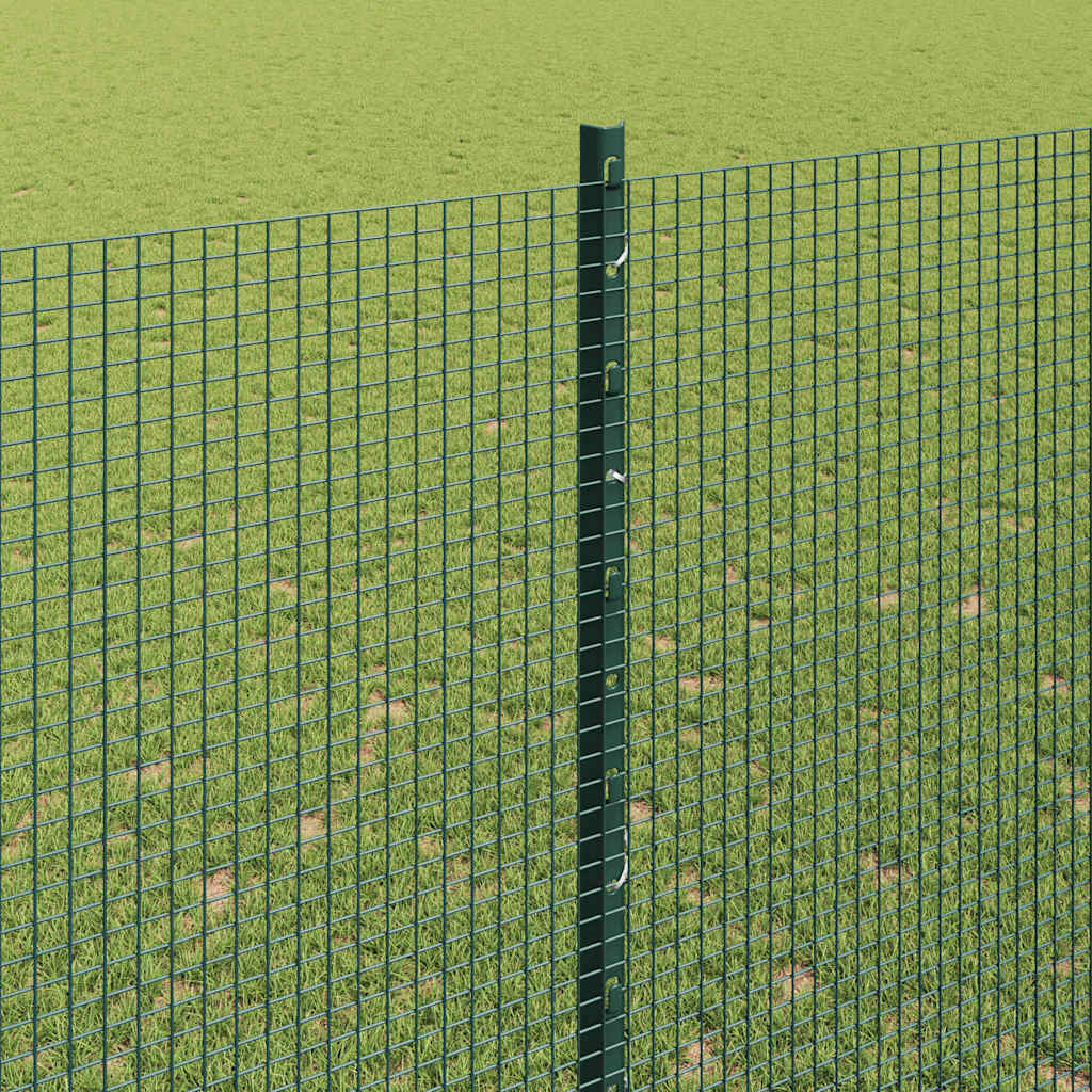 Zavarena žičana ograda s postom 25 x 1,5 m Zelena Mreža
