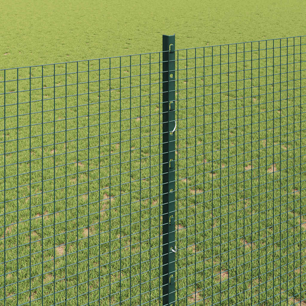 Zavarena žičana ograda s postom 25 x 1,5 m Zelena Mreža