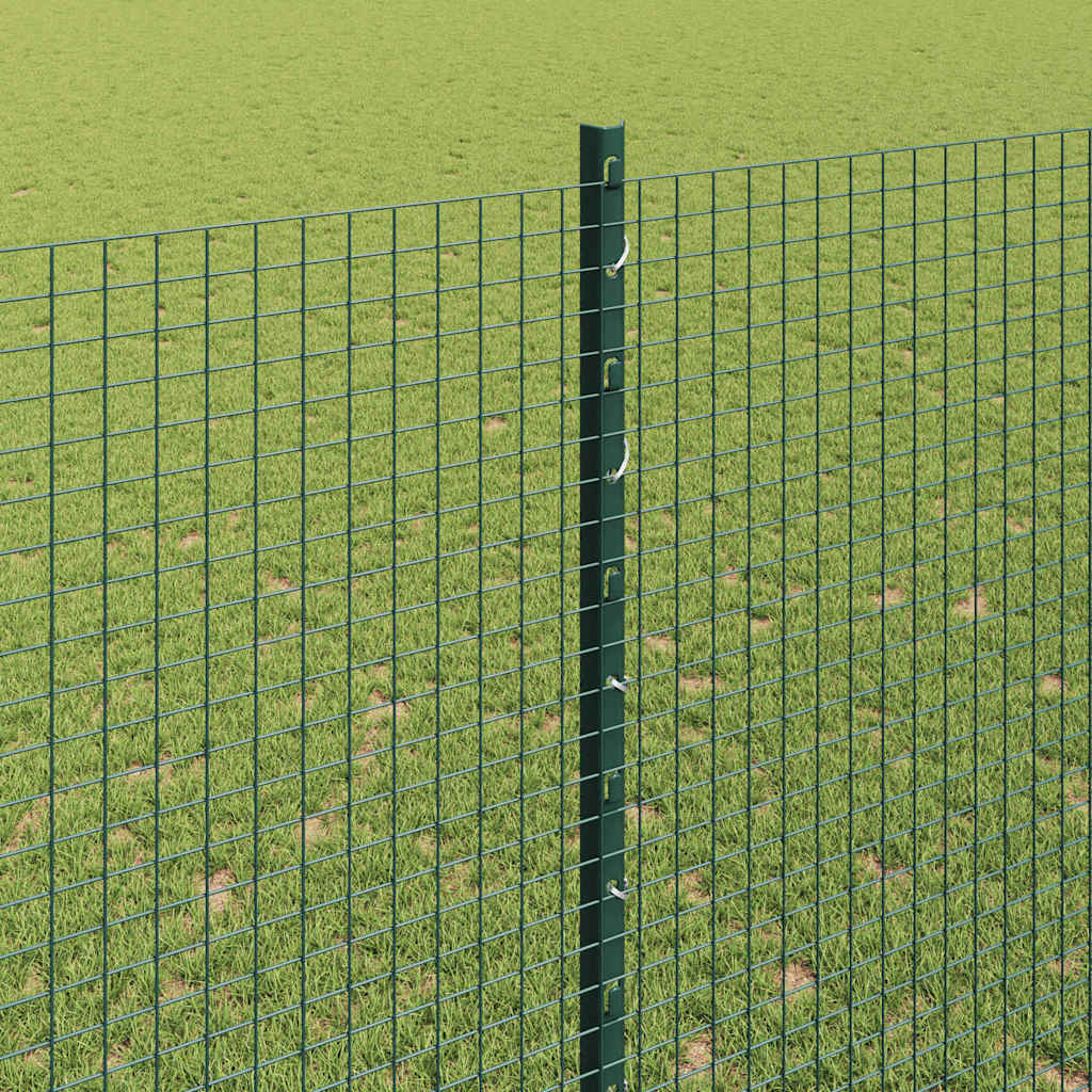 Zavarena žičana ograda s postom 25 x 1,5 m Zelena Mreža