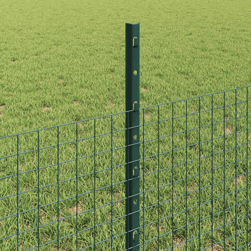 Zavarena žičana ograda s postom 50 x 0,5 m Zelena Mreža