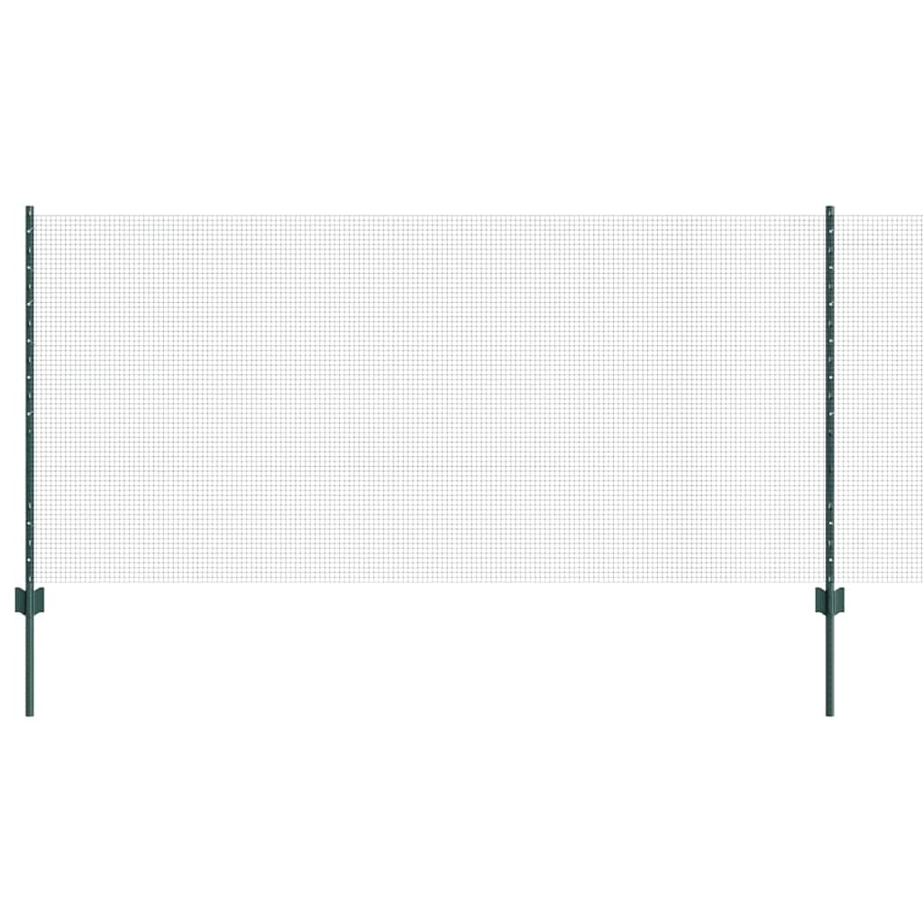 Zavarena žičana ograda s postom 50 x 1 m Čelik premazan PVC-om