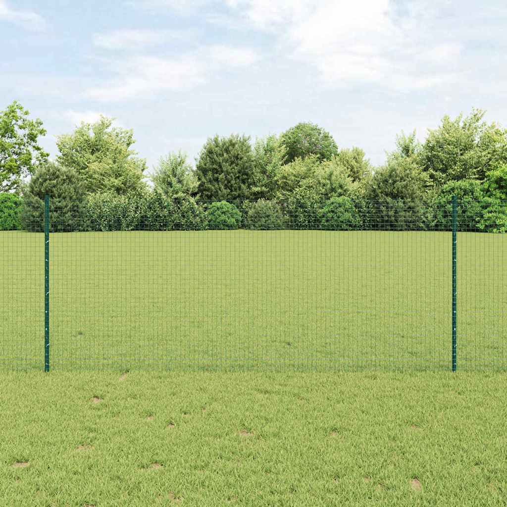 Zavarena žičana ograda s postom 50 x 1 m Čelik premazan PVC-om