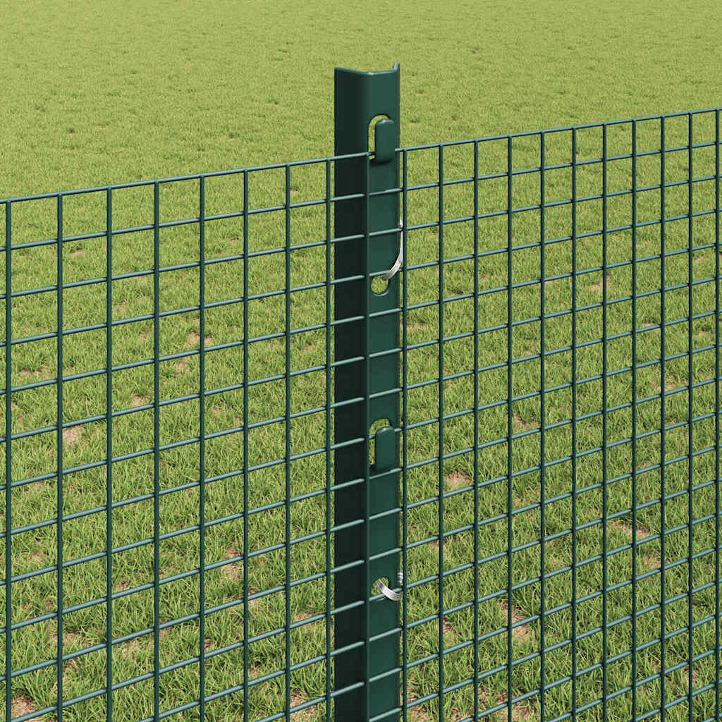 Zavarena žičana ograda s postom 50 x 1,2 m Zelena Mreža