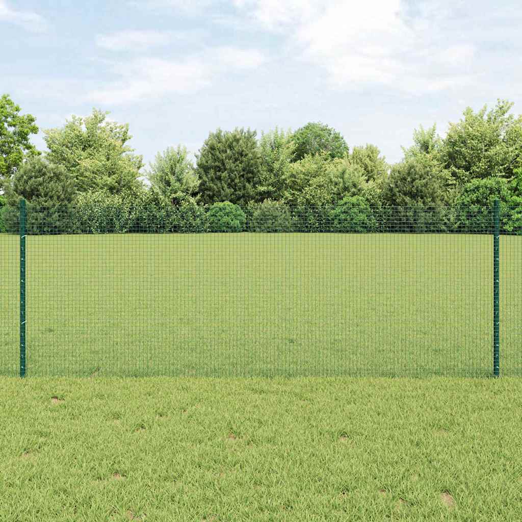 Zavarena žičana ograda s postom 100 x 0,8 m Zelena Mreža