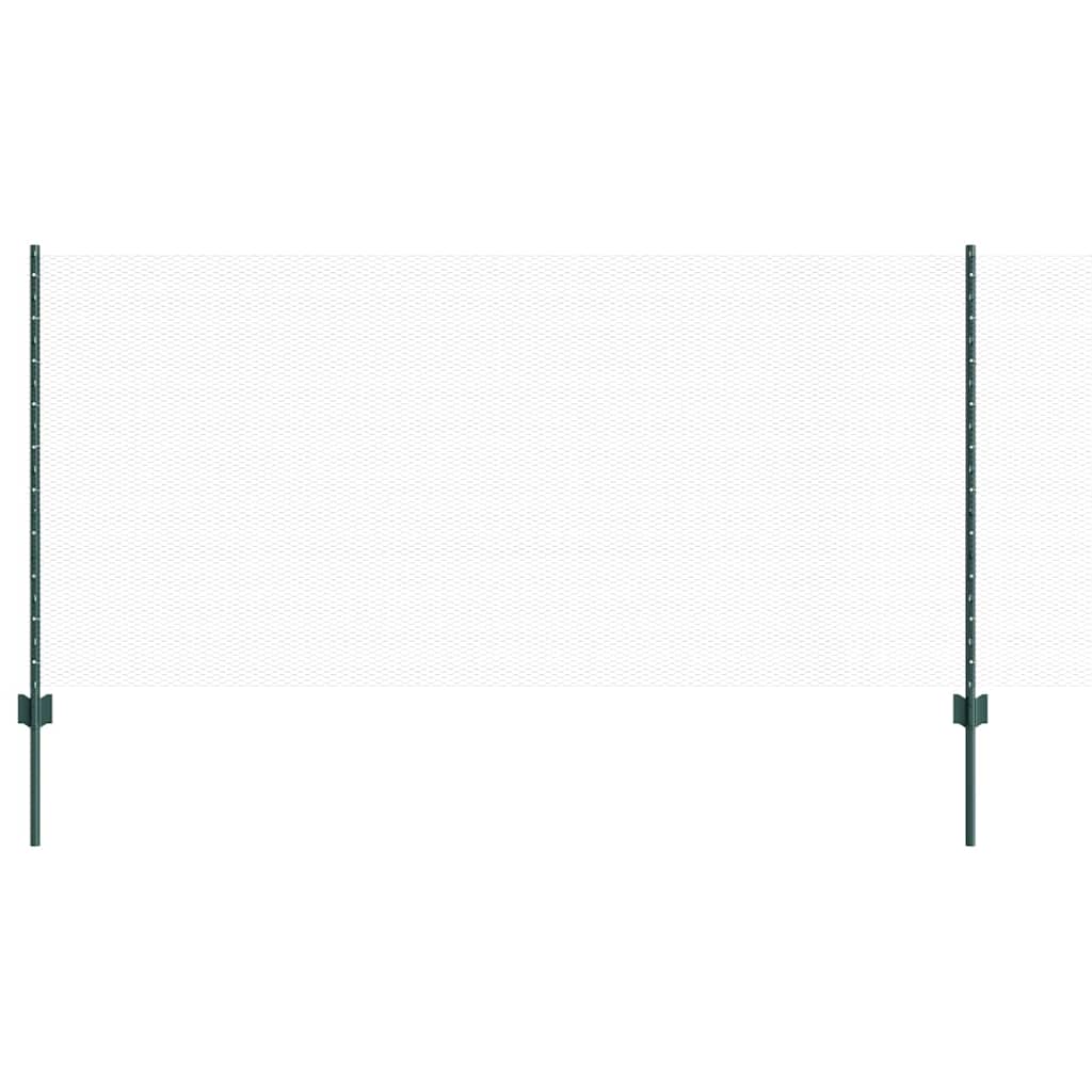Heksagonalna ograda s stubom 10 x 1 m Čelik premazan PVC-om