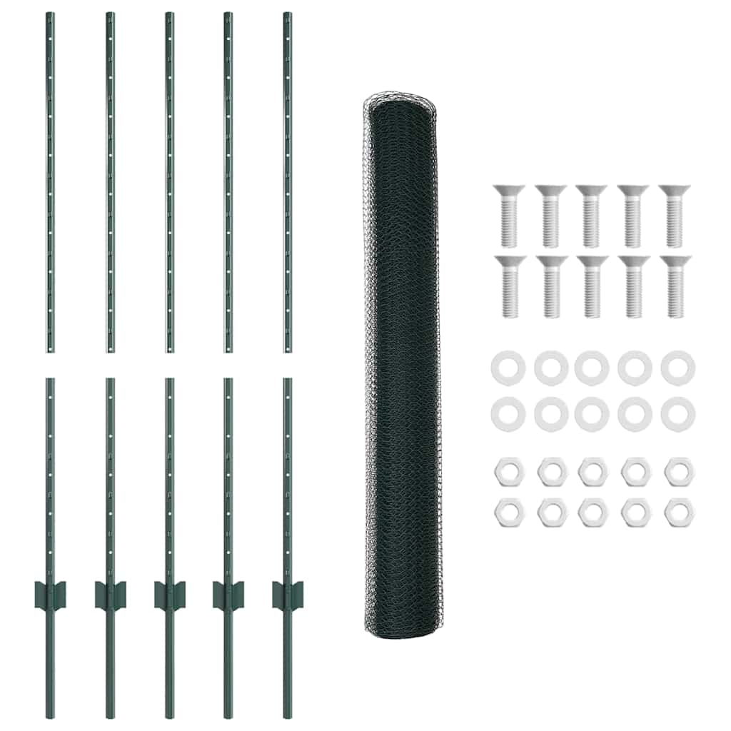 Zavarena žičana ograda 10 x 1,2 m (Š x V) Čelik premazan PVC-om