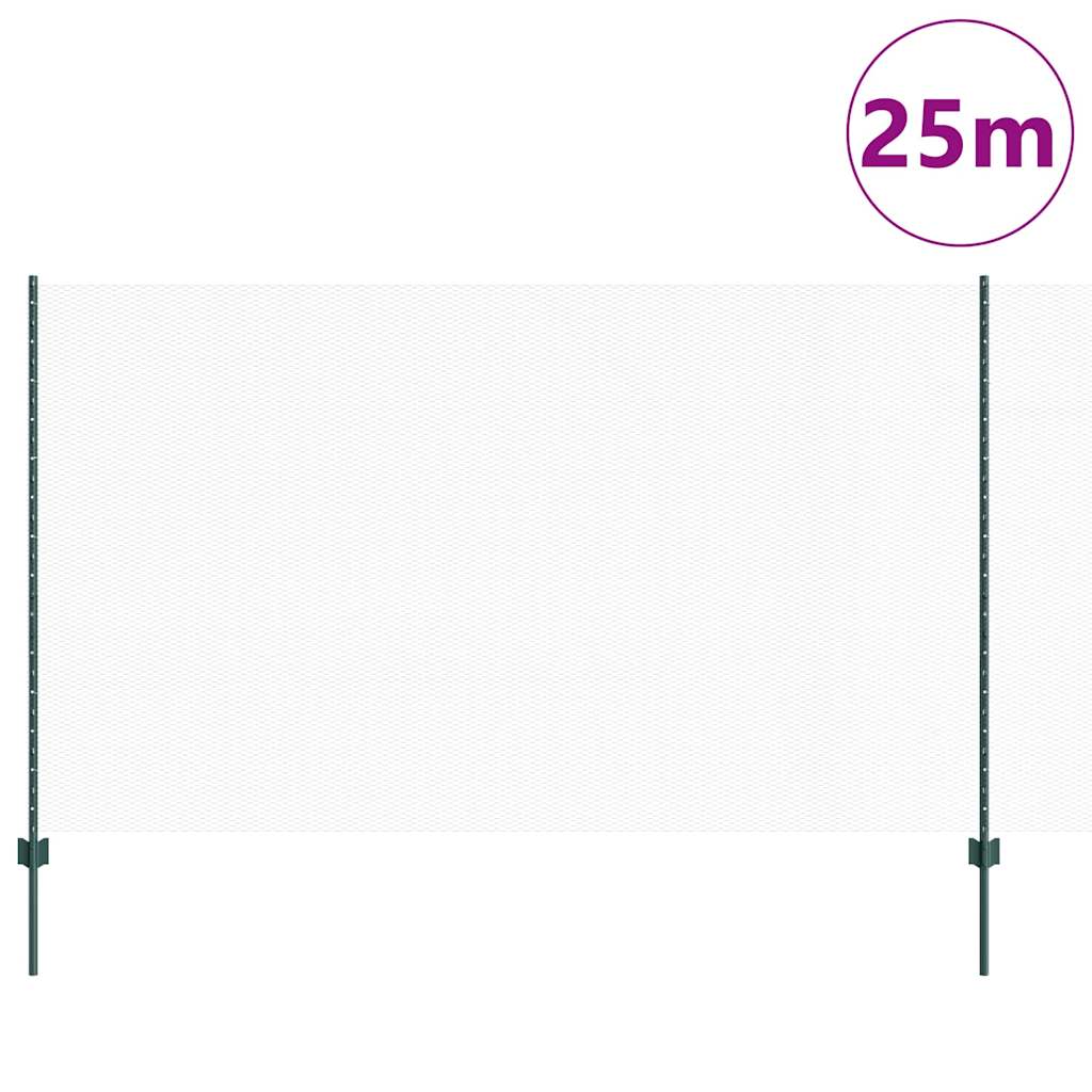 Heksagonalna ograda s stubom 10 x 1,4 m Čelik premazan PVC-om