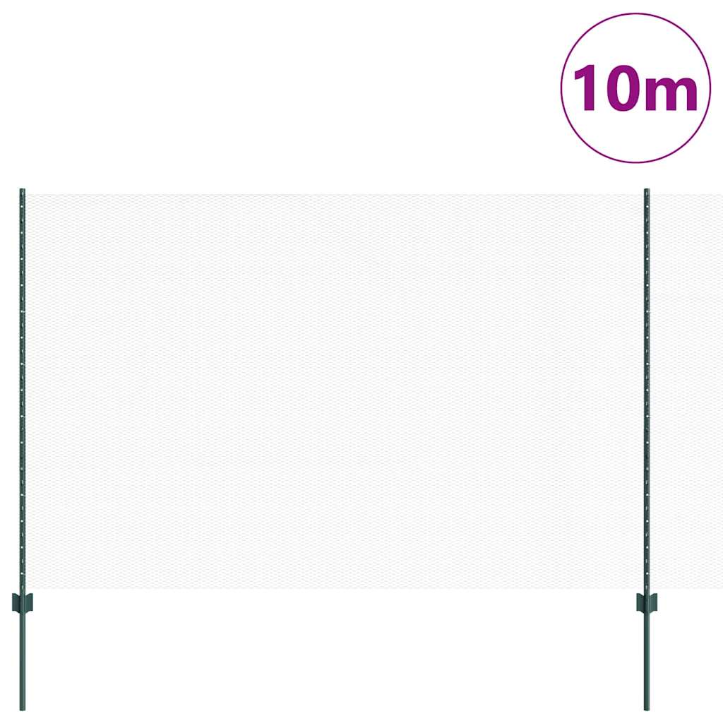 Zavarena žičana ograda 10 x 1,6 m (Š x V) Čelik premazan PVC-om