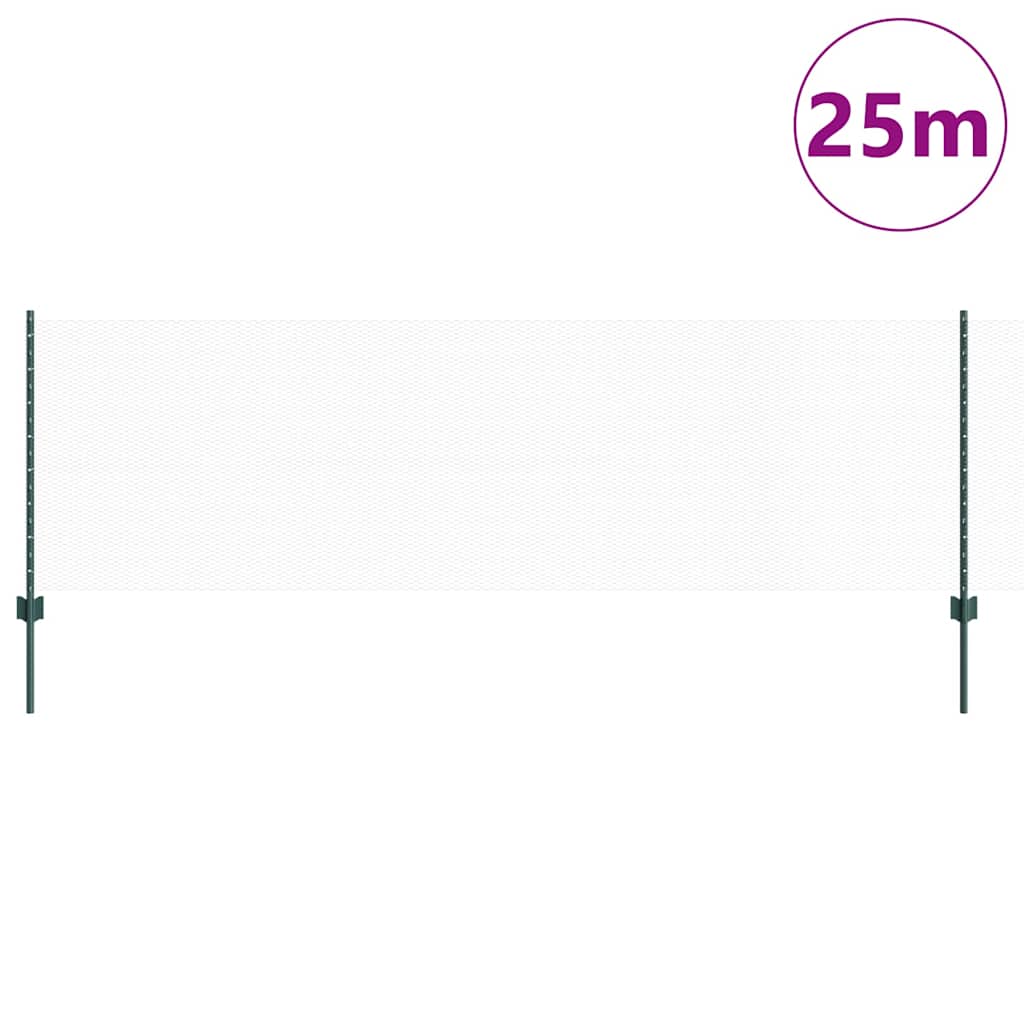 Heksagonalna ograda s stubom 25 x 0,8 m Čelik premazan PVC-om