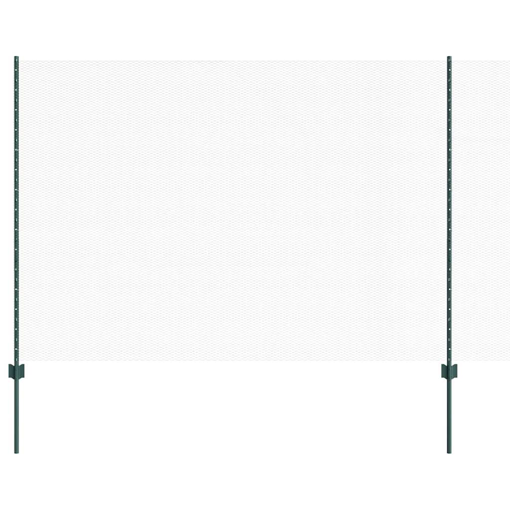 Heksagonalna ograda s stubom 25 x 1,5 m Čelik premazan PVC-om