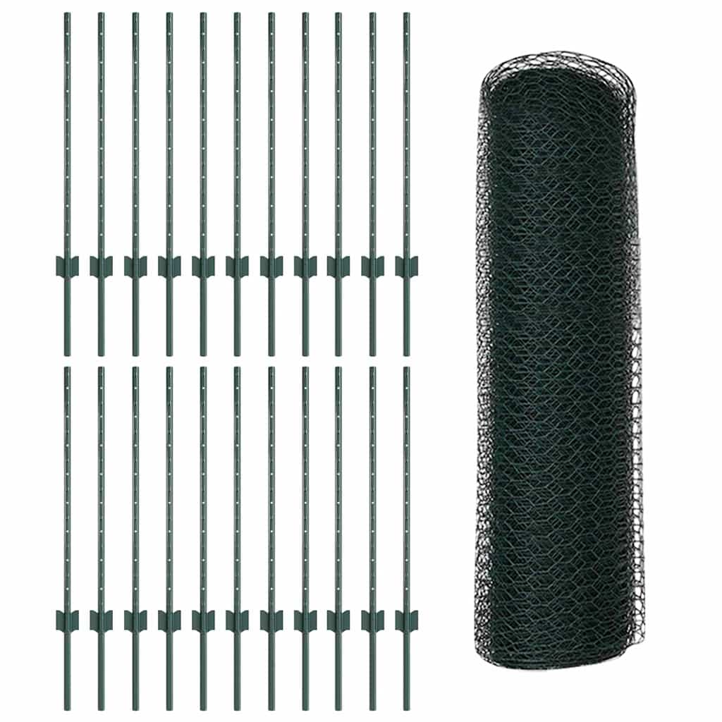 Zavarena žičana ograda 50 x 0,8 m (Š x V) Čelik premazan PVC-om