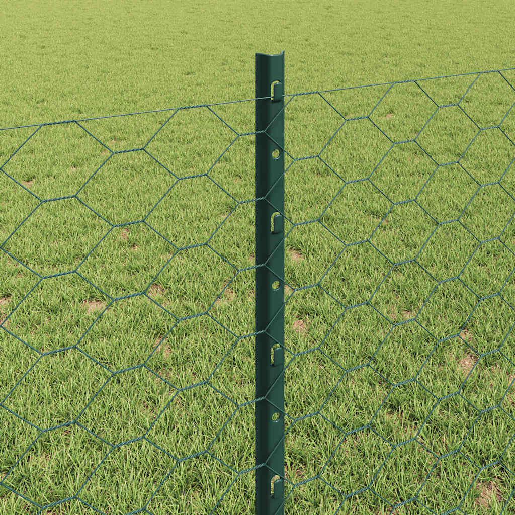 Zavarena žičana ograda 50 x 0,8 m (Š x V) Čelik premazan PVC-om