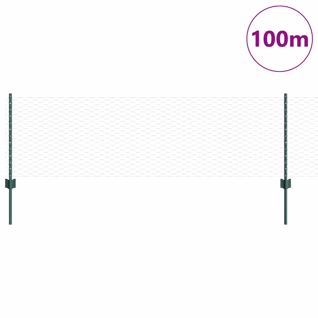 Zavarena žičana ograda 100 x 0,6 m (Š x V)