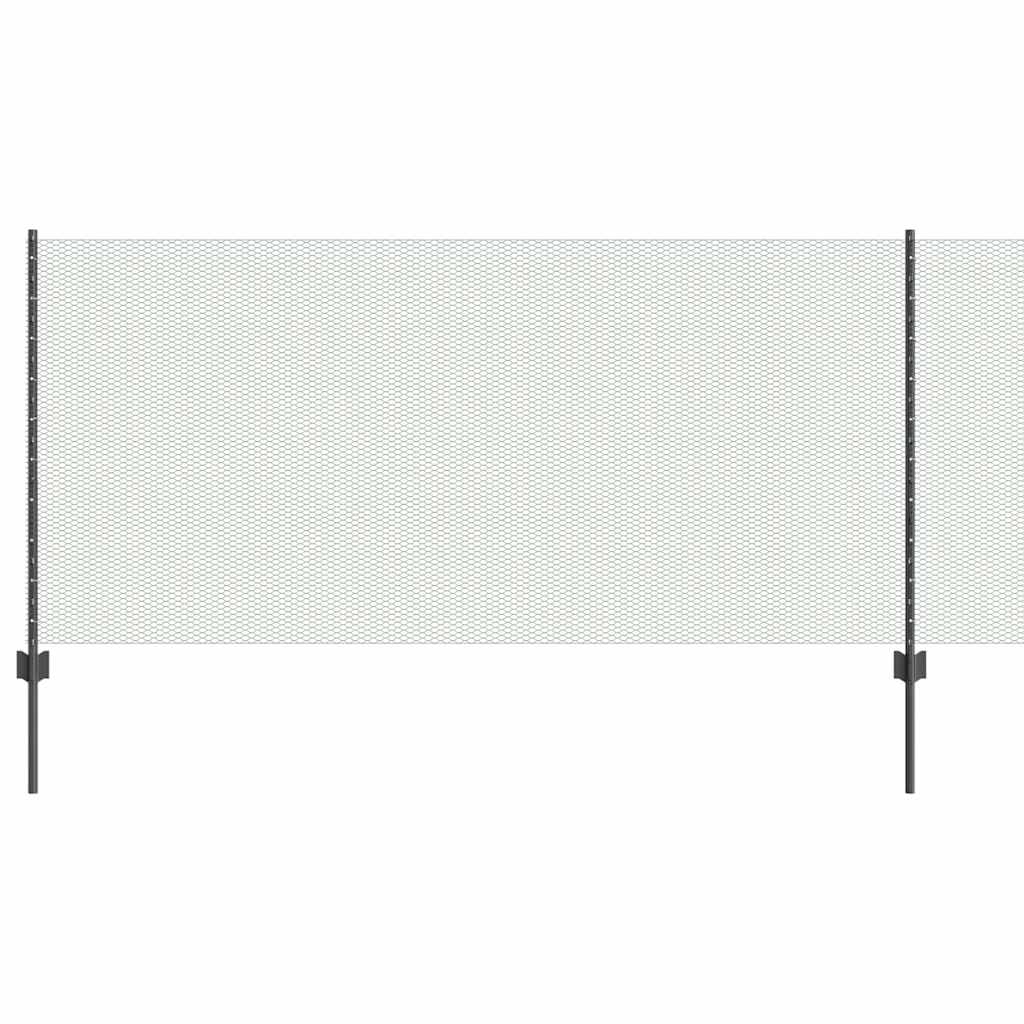 Zavarena žičana ograda 10 x 1 m (Š x V) Čelik premazan PVC-om