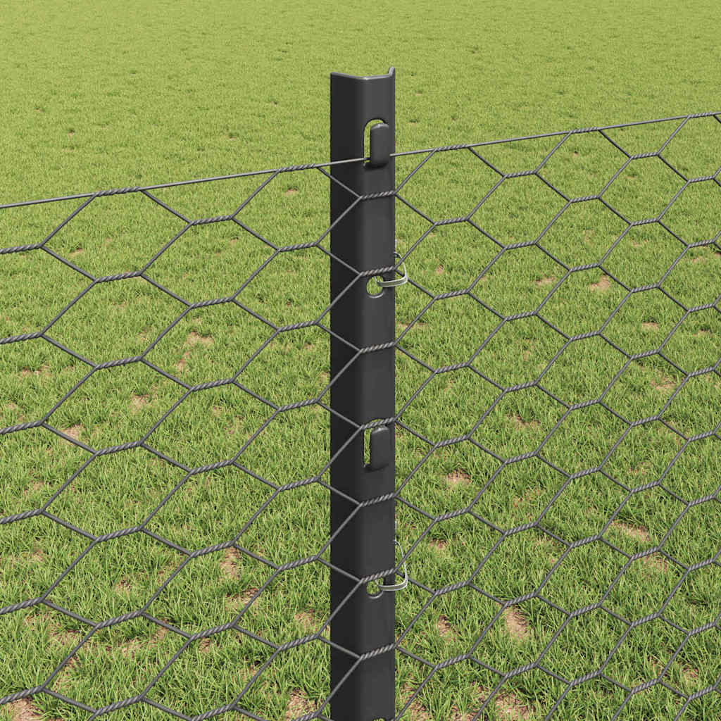 Zavarena žičana ograda 10 x 1,2 m (Š x V) Čelik premazan PVC-om