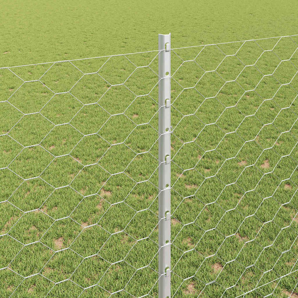 Zavarena žičana ograda 10 x 1,5 m (Š x V) Vruće pocinčani čelik
