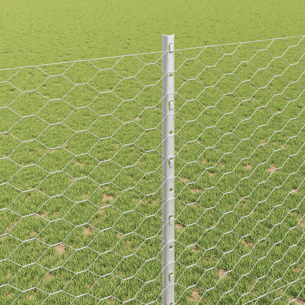 Zavarena žičana ograda 25 x 1,5 m (Š x V) Vruće pocinčani čelik