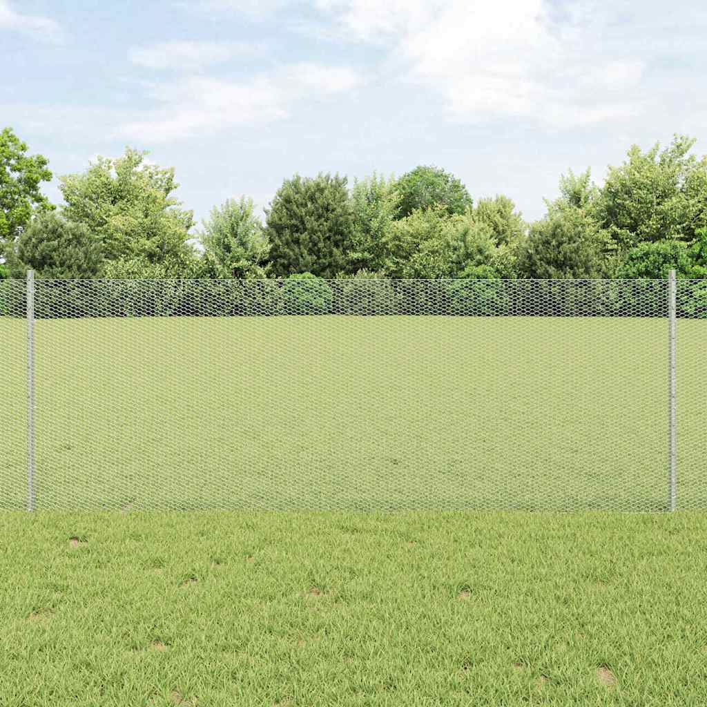 Zavarena žičana ograda 50 x 0,8 m (Š x V) Vruće pocinčani čelik