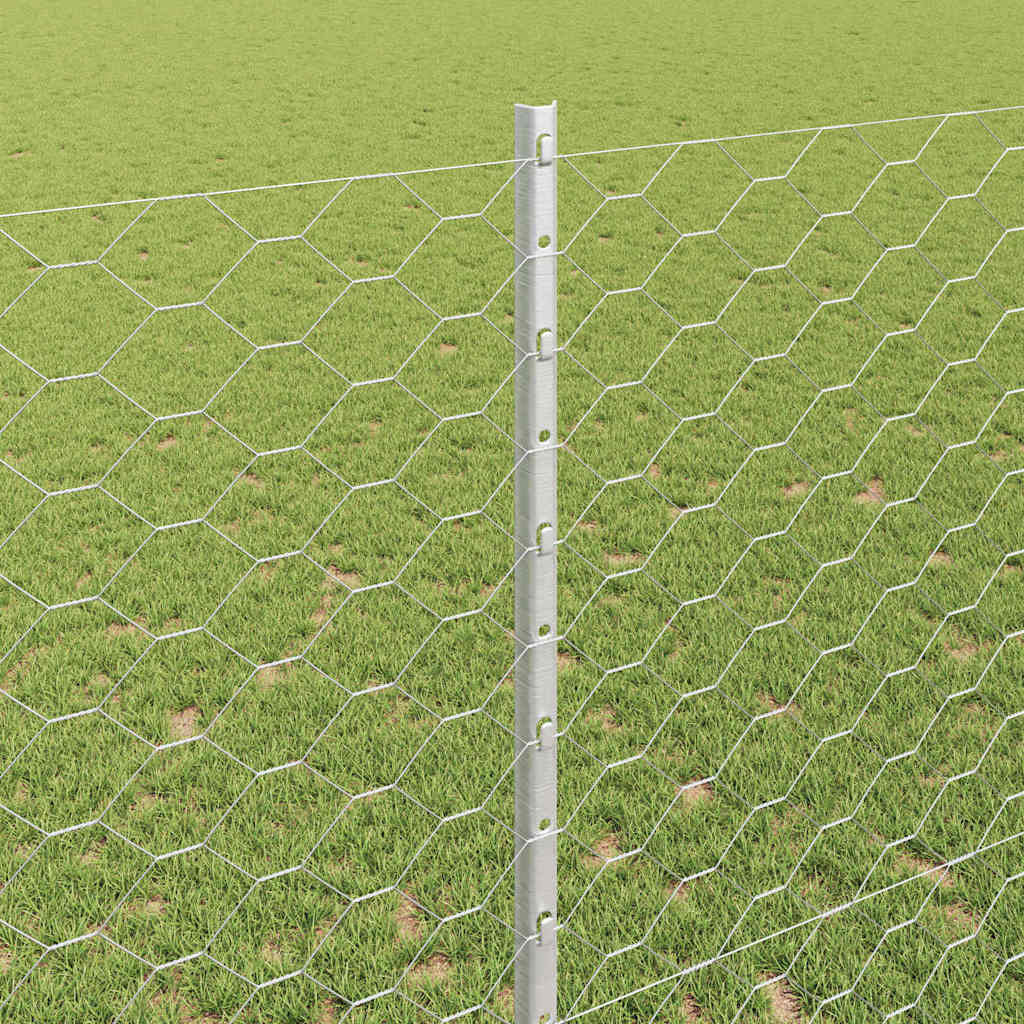 Zavarena žičana ograda 50 x 1,4 m (Š x V) Vruće pocinčani čelik