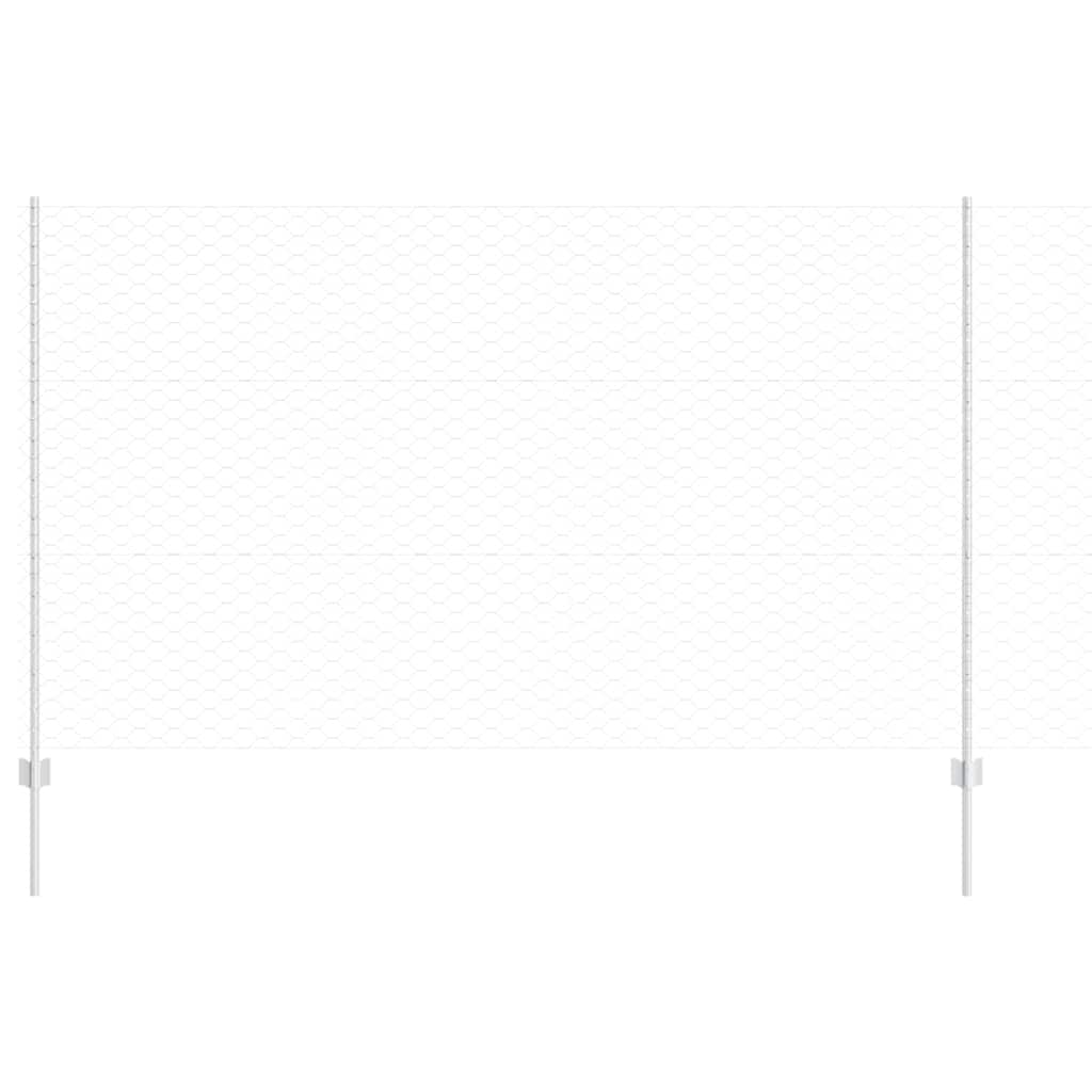 Zavarena žičana ograda 50 x 1,4 m (Š x V) Vruće pocinčani čelik