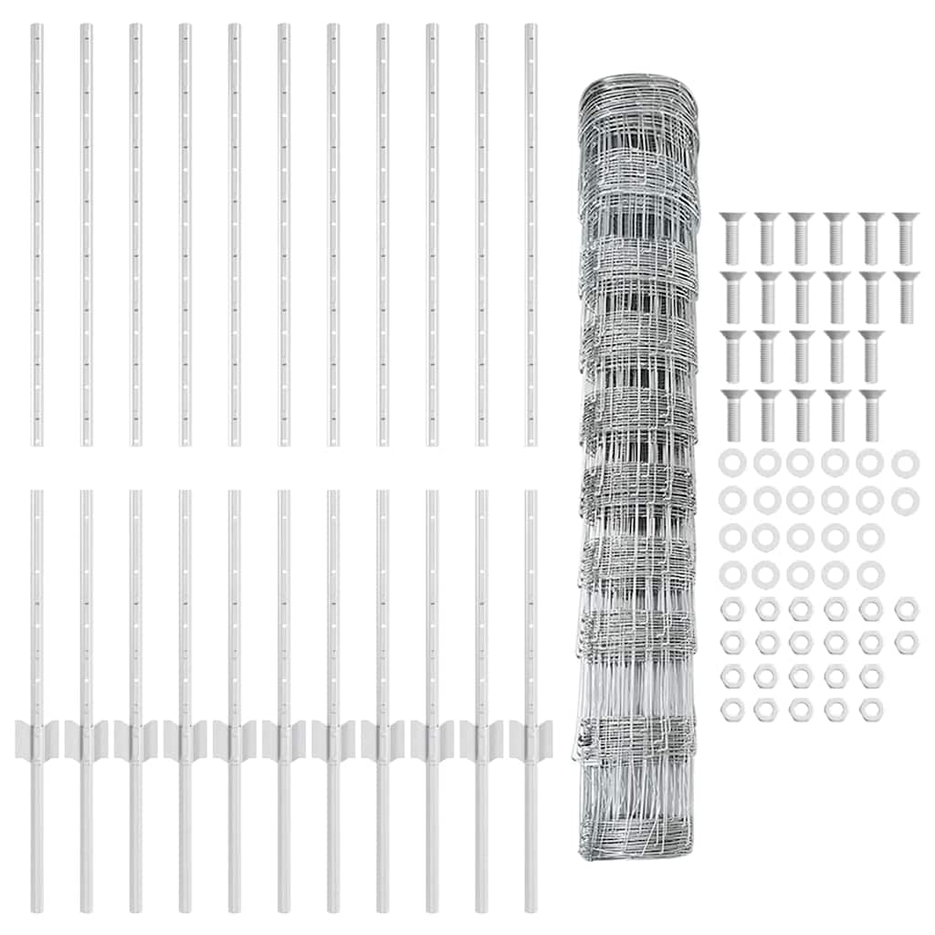 Divlja Ograde s Stupovima 25 x 1 m (Š x V)