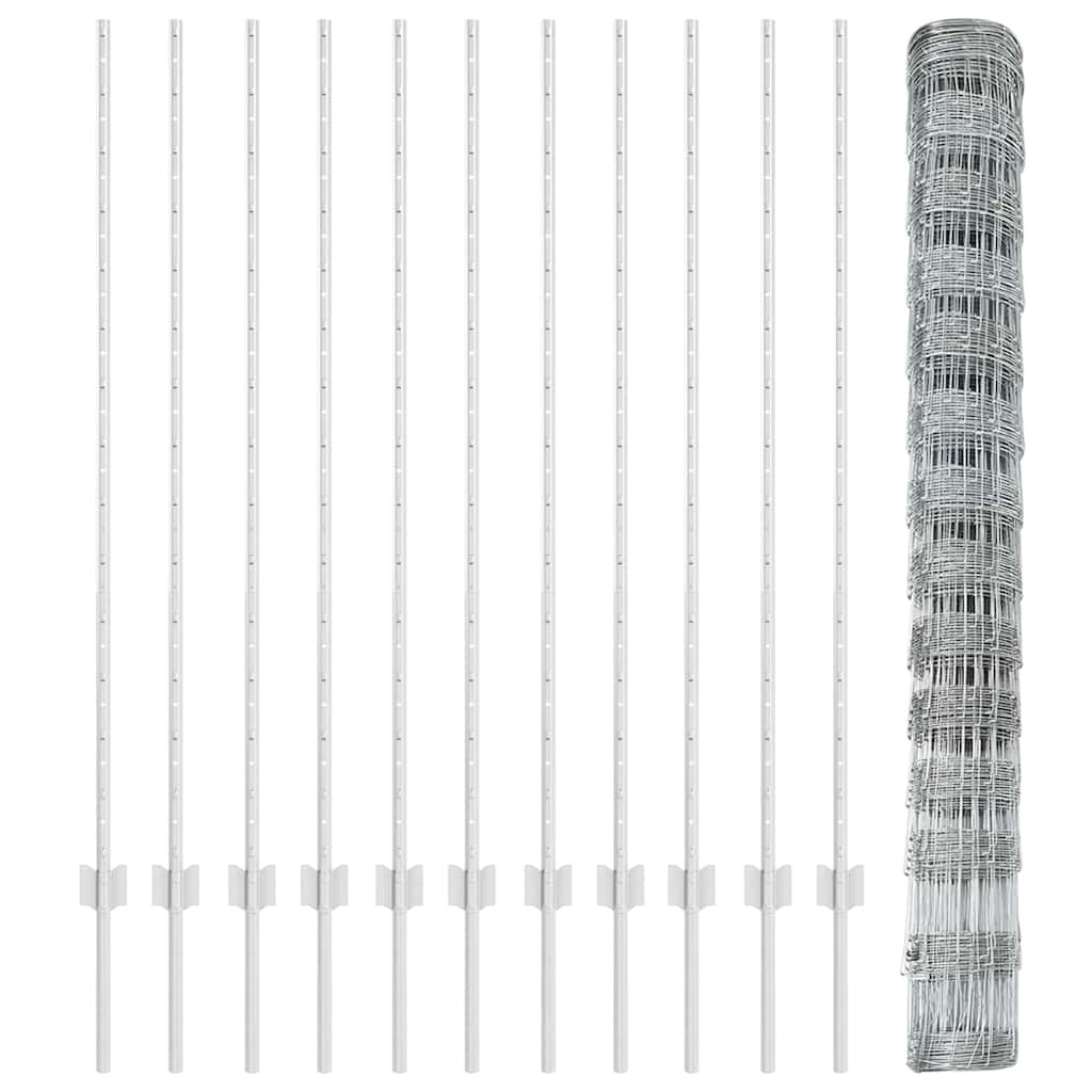 Divlja Ograde s Stupovima 25 x 1,4 m (Š x V)