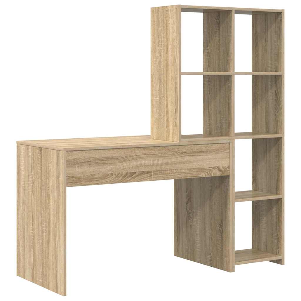 Stol Sonoma hrast 138,5 x 55 x 143 cm Konstruirano drvo