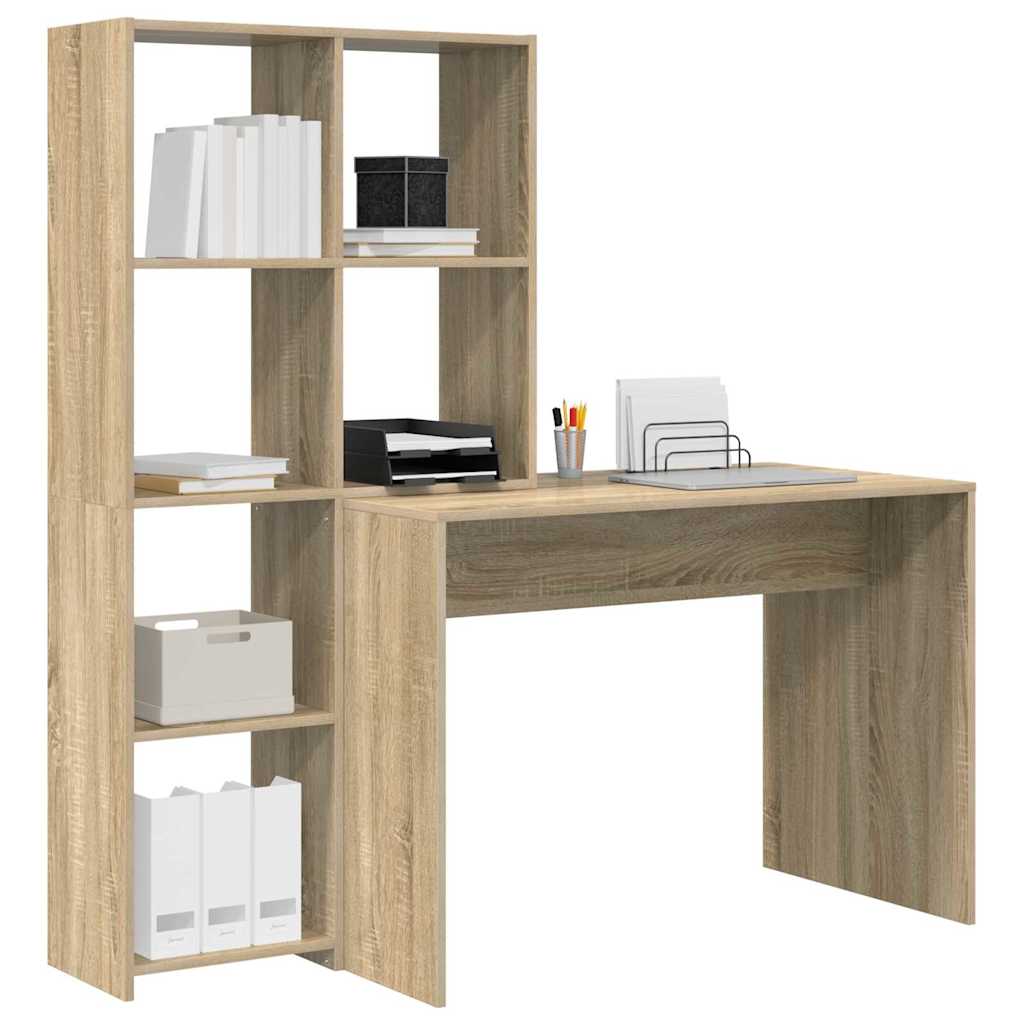 Stol Sonoma hrast 138,5 x 55 x 143 cm Konstruirano drvo