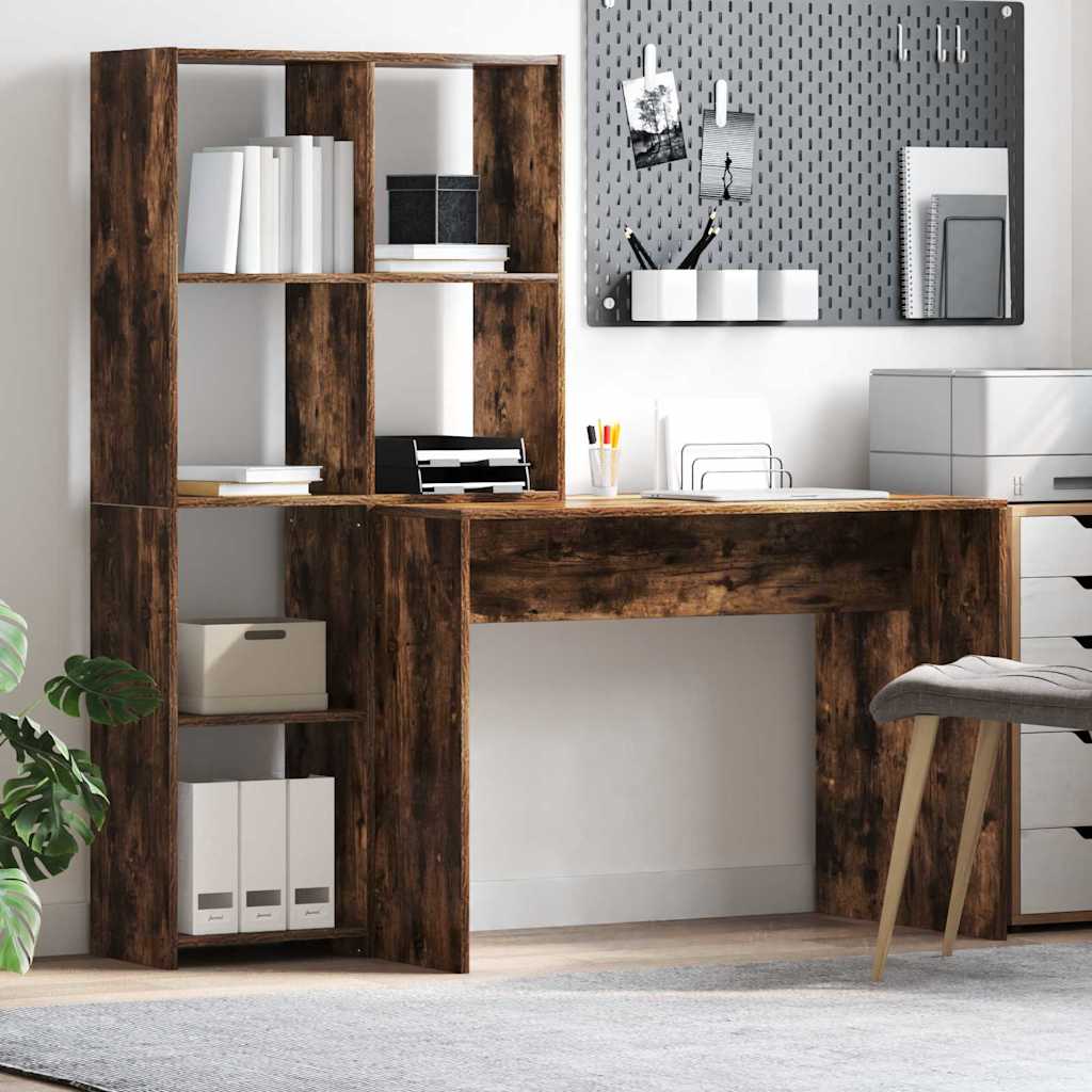 Stol Dimljeni hrast 138,5 x 55 x 143 cm Konstruirano drvo