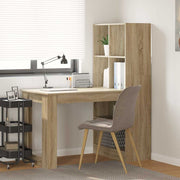 Stol s policom Sonoma hrast 122 x 67 x 145 cm Konstruirano drvo