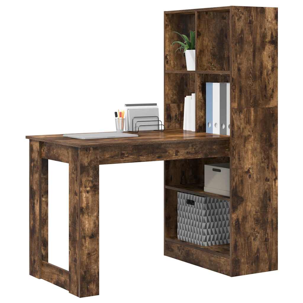 Stol s policom 122 x 67 x 145 cm Konstruirano drvo