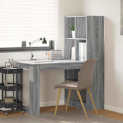 Stol s policom Siva Sonoma 122 x 67 x 145 cm Konstruirano drvo
