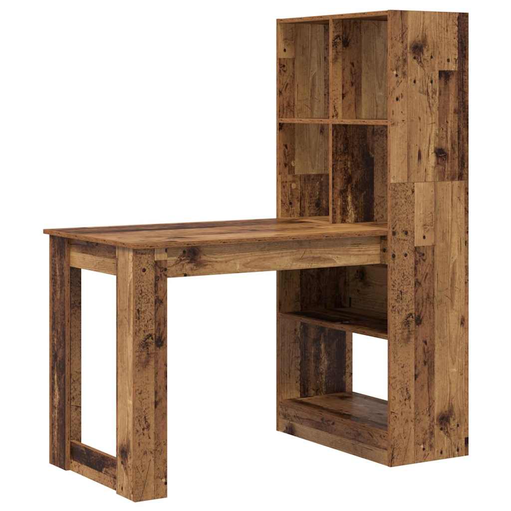 Stol s policom Staro drvo 122 x 67 x 145 cm Konstruirano drvo