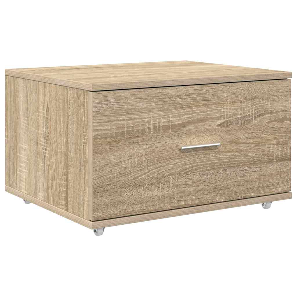 Stol Sonoma hrast 131,5 x 50 x 106,5 cm Konstruirano drvo