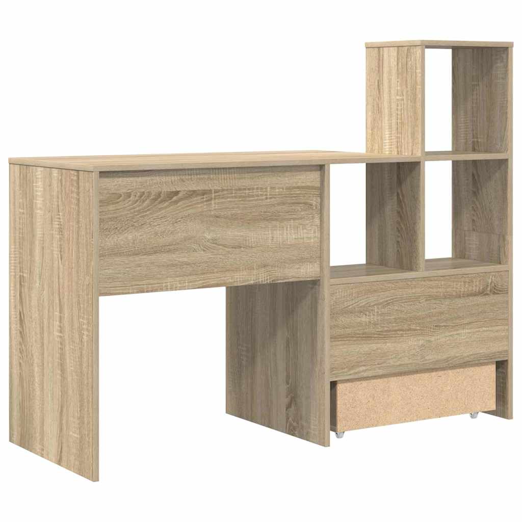 Stol Sonoma hrast 131,5 x 50 x 106,5 cm Konstruirano drvo