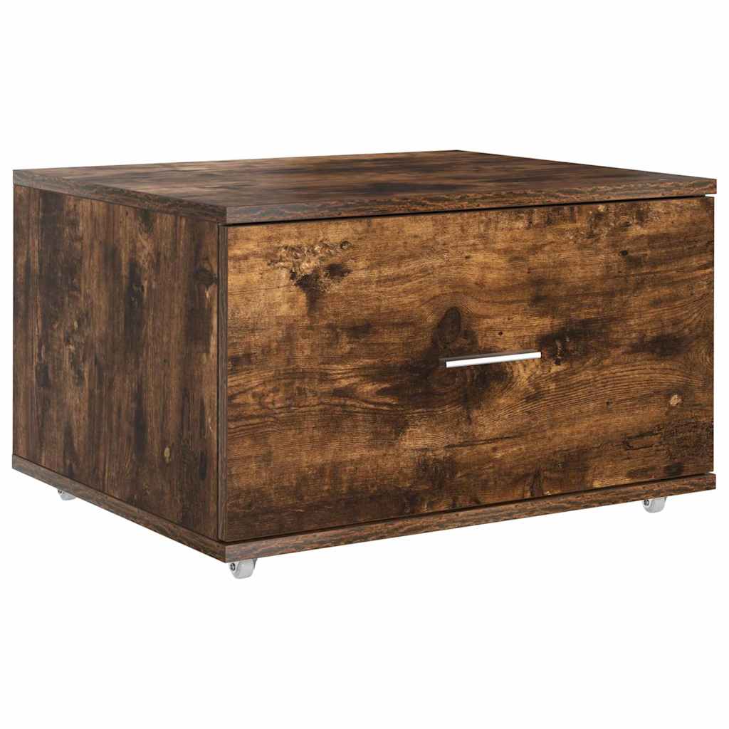Stol Dimljeni hrast 131,5 x 50 x 106,5 cm Konstruirano drvo