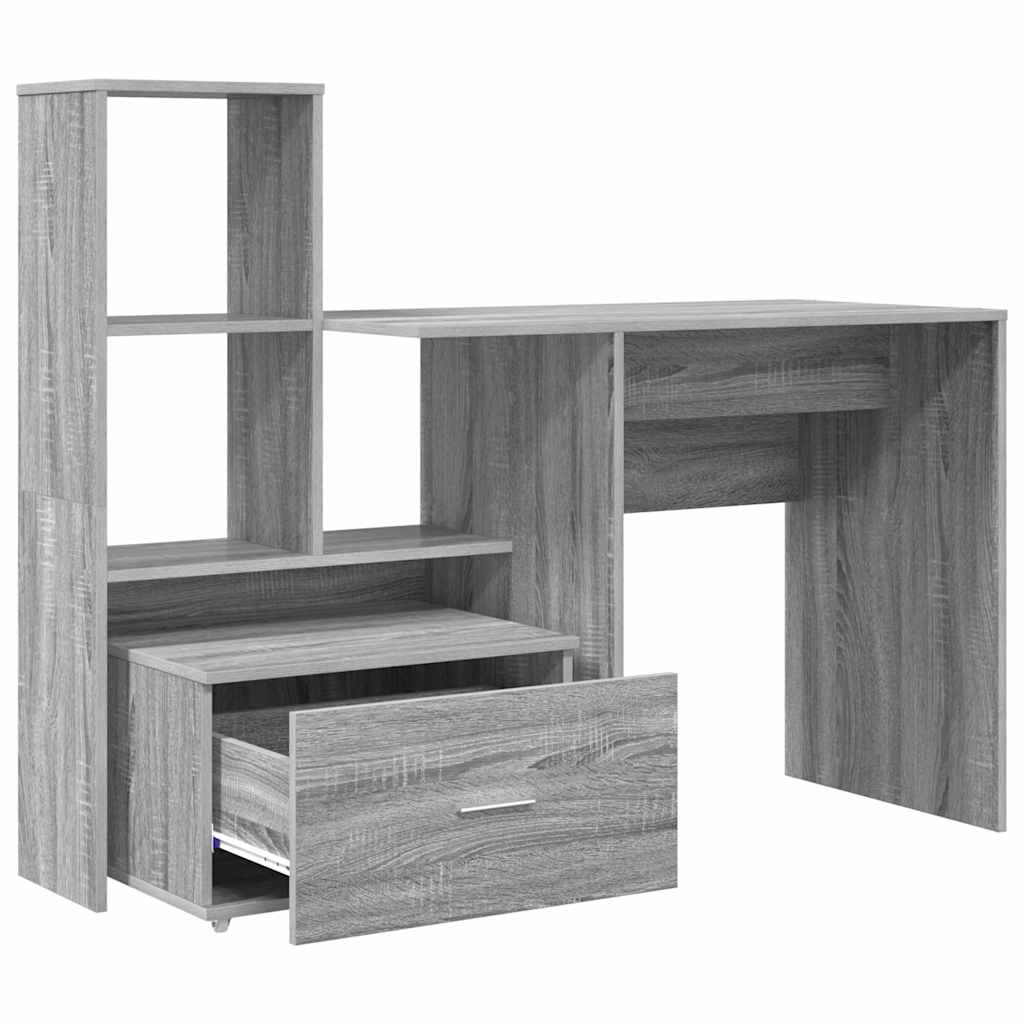 Stol Siva Sonoma 131,5 x 50 x 106,5 cm Konstruirano drvo