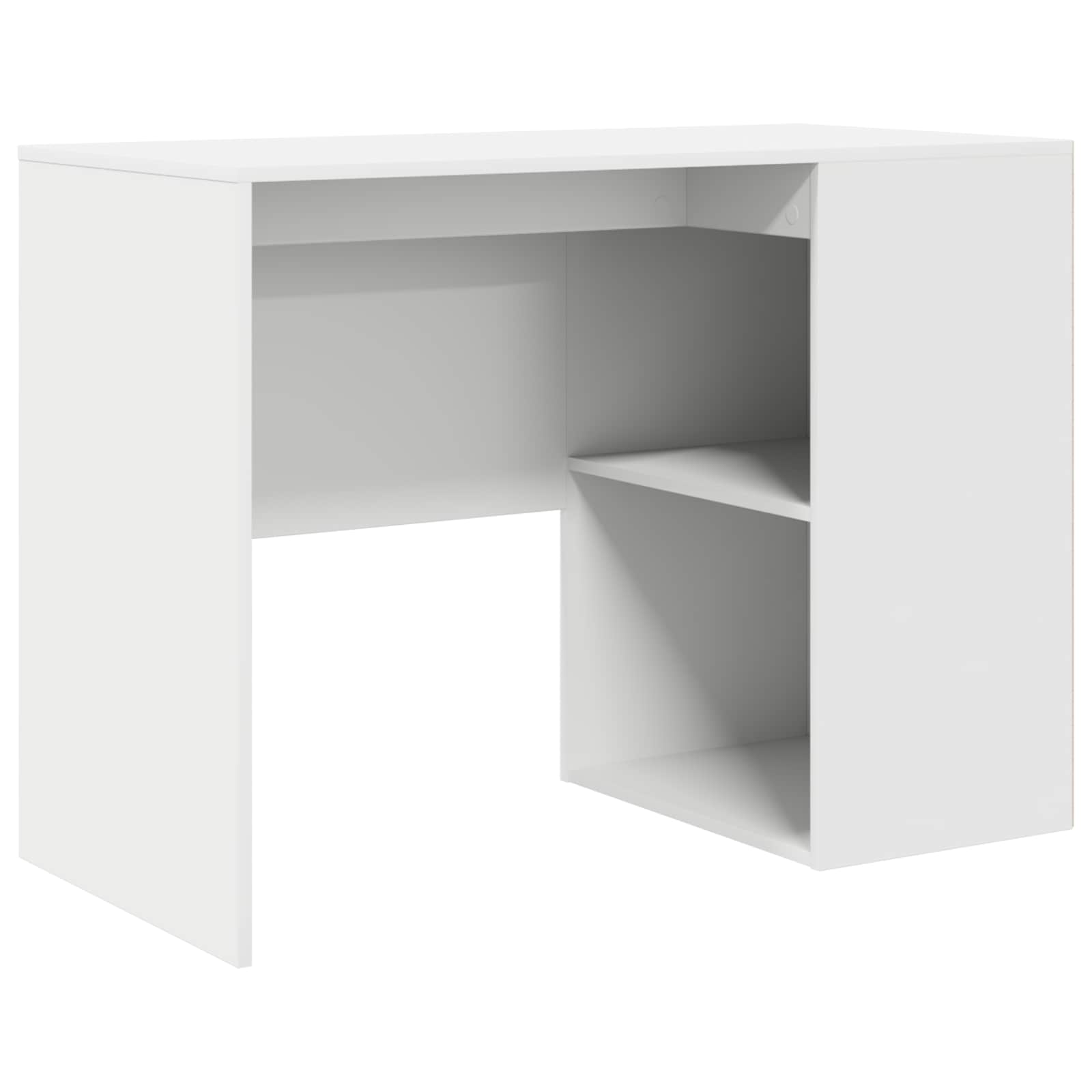 Kutni stol s ladicama Bijelo 102 x 88 x 75 cm