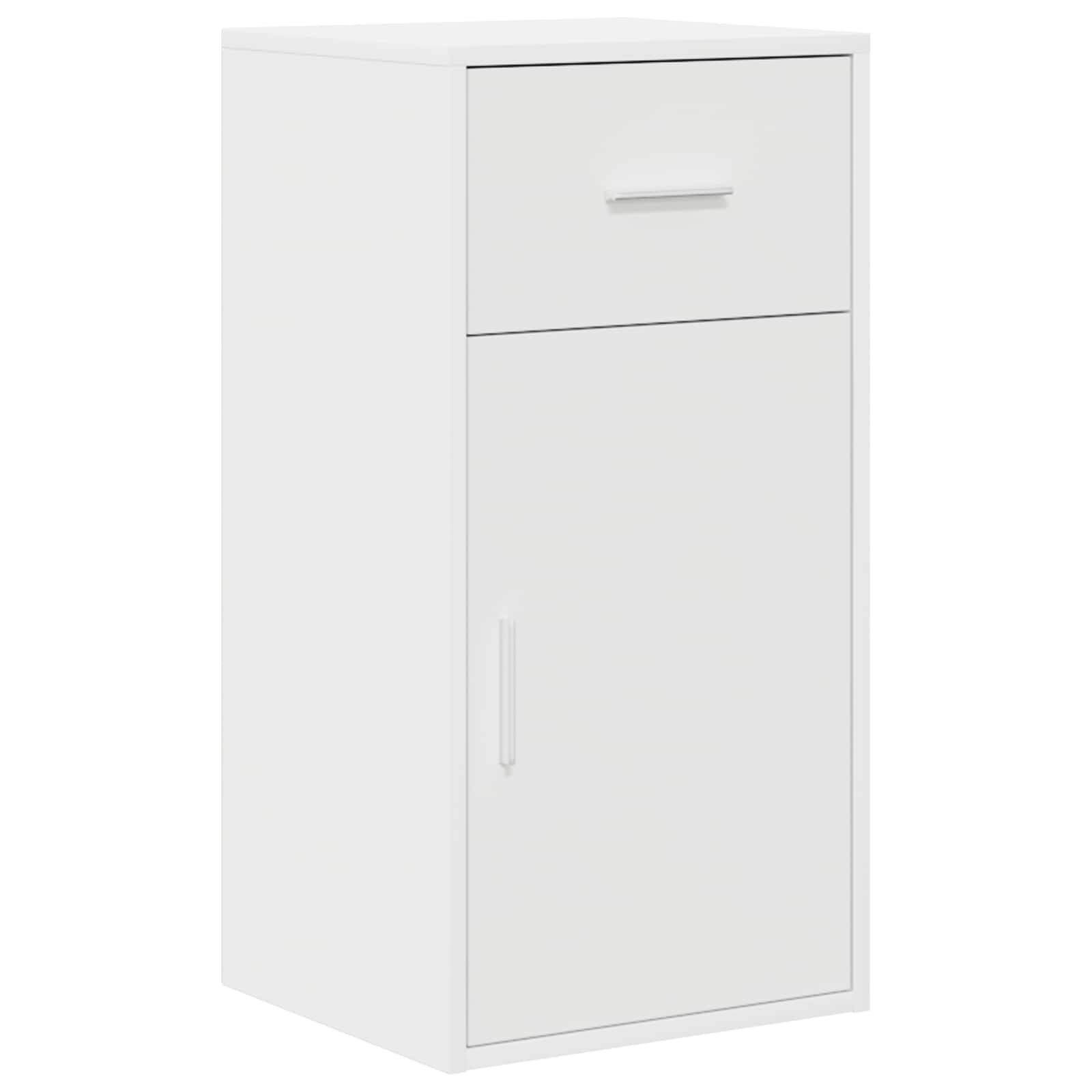 Kutni stol s ladicama Bijelo 102 x 88 x 75 cm