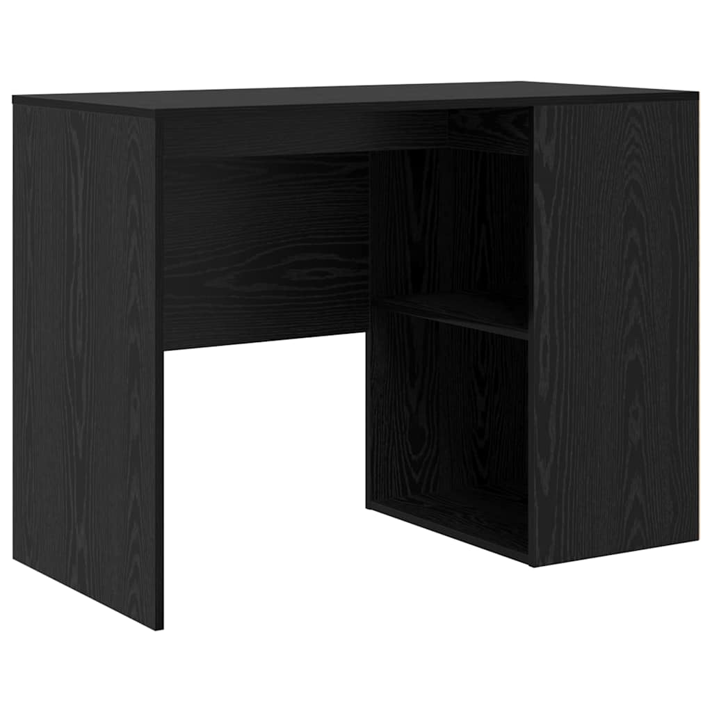Kutni stol s ladicama Crni hrast 102 x 88 x 75 cm