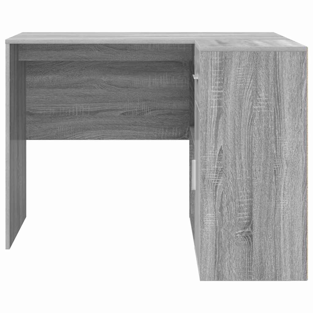 Kutni stol s ladicama Siva Sonoma 102 x 88 x 75 cm