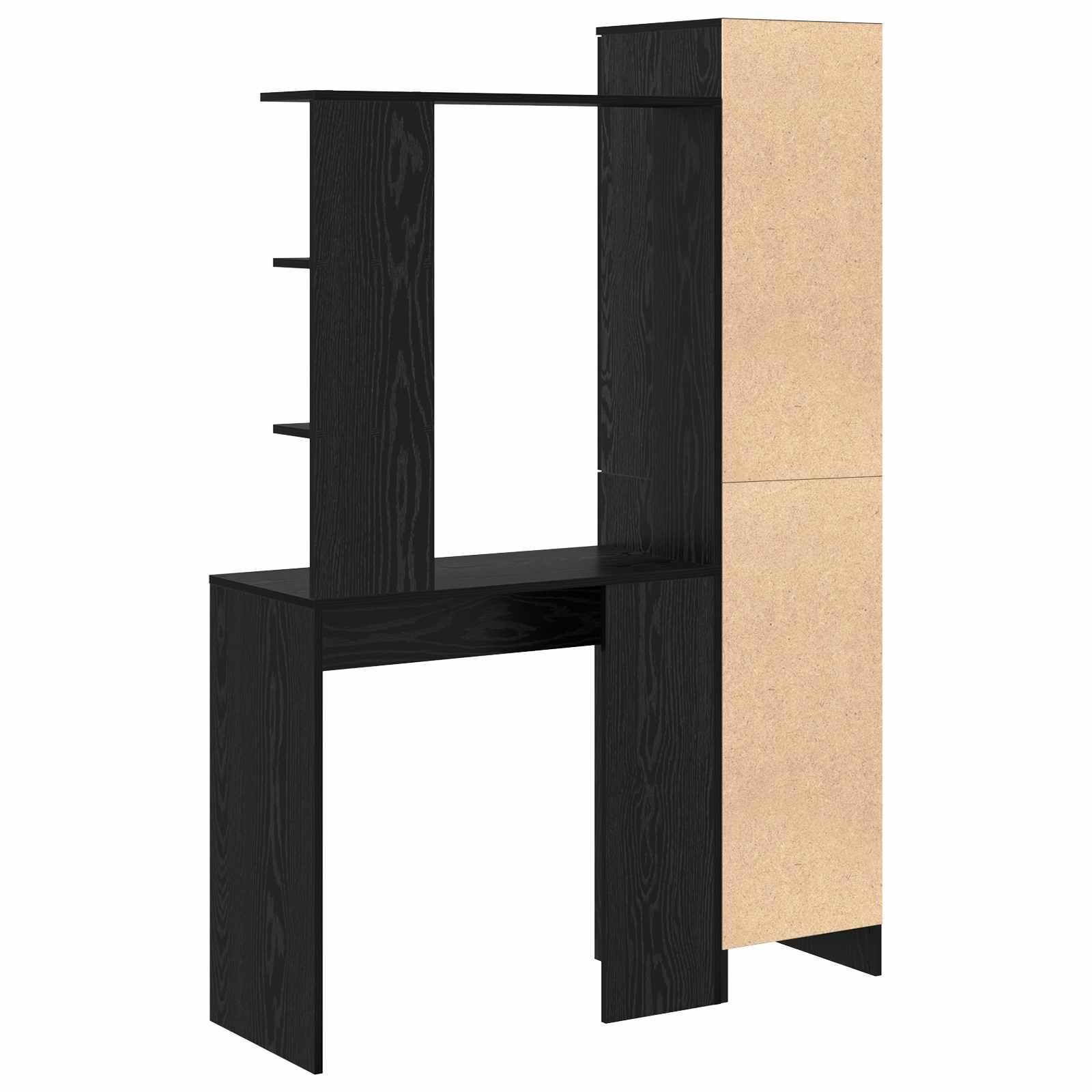 Stol 2 pcs Crni hrast