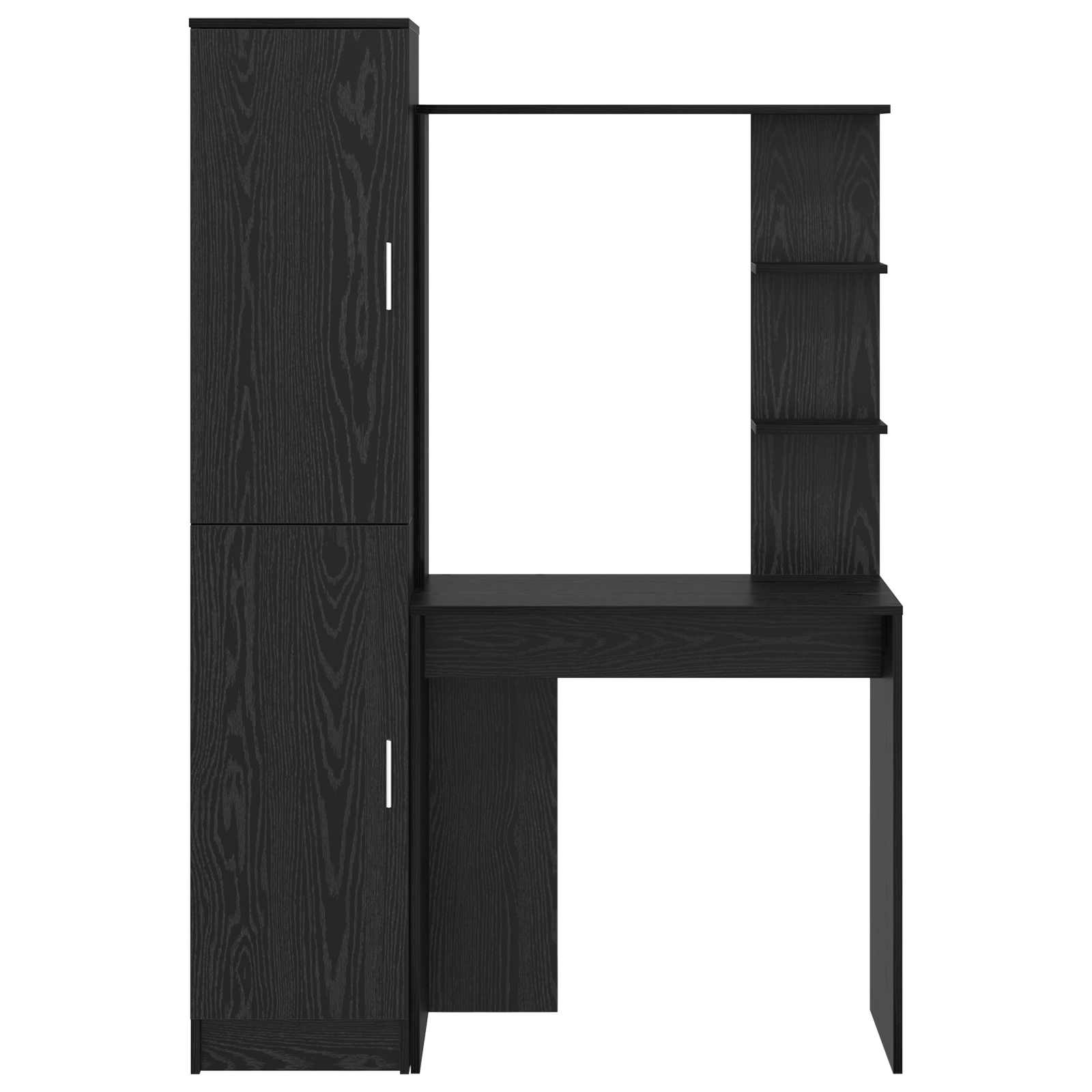 Stol 2 pcs Crni hrast