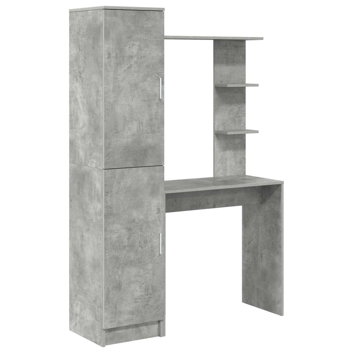 Stol 2 pcs Betonski sivi
